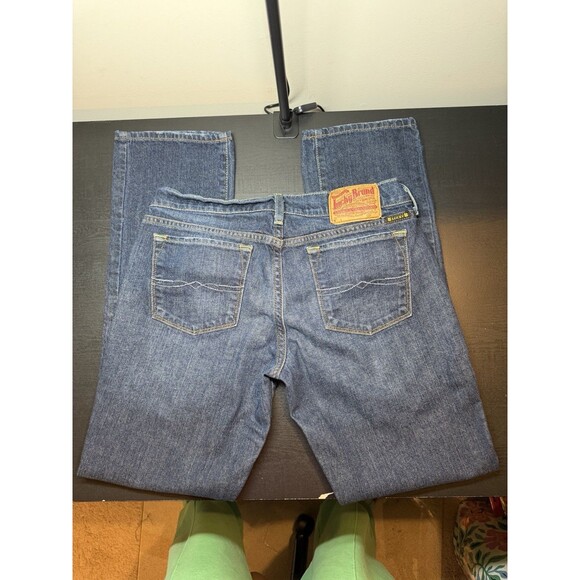 Lucky Brand Zoe Low Rise Straight Leg Jeans Size 6 - Picture 3 of 14